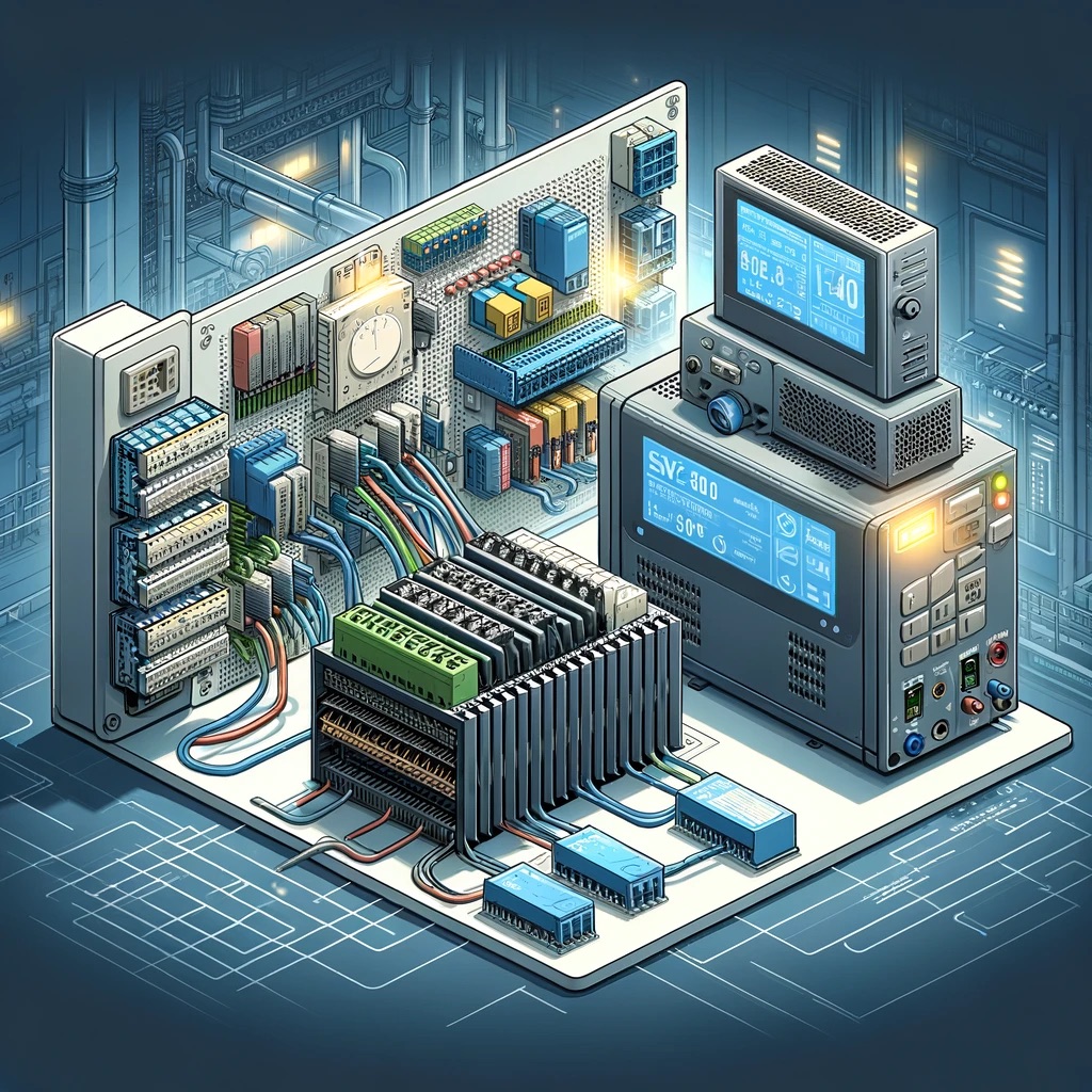 Application of switching power supply in plc